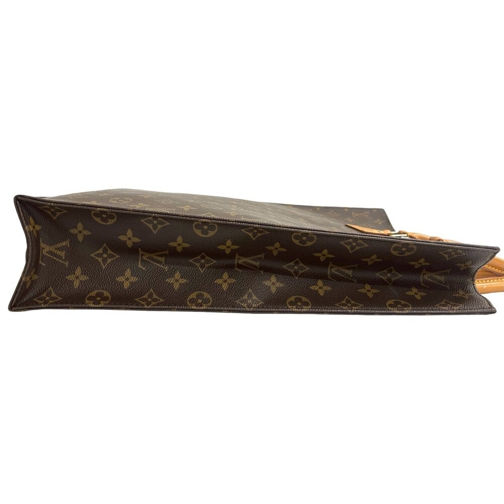 LOUIS VUITTON Brown Leather Tote Bag - Picture 6 of 10